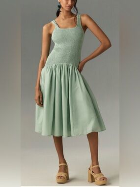 Hutch | Dresses | Hutch Royal Blue Textured Dress From Anthropologie